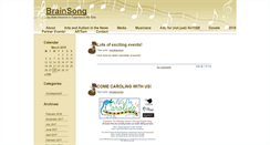 Desktop Screenshot of brainsong.net